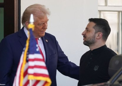 Дональд Трамп і Володимир Зеленський