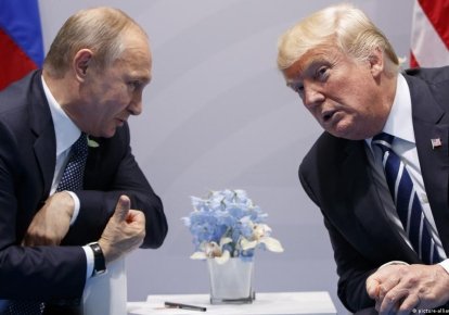 Дональд Трамп и Владимир Путин