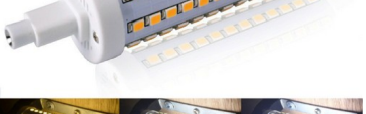 Варианты применения ламп Brille с цоколем R7S