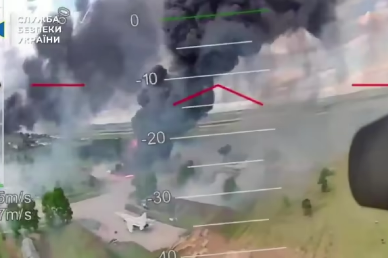 СБУ обнародовала новое видео со спецоперации "Паутина"