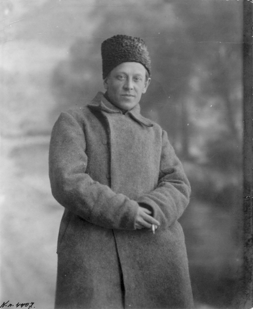 Симон Петлюра у солдатській шинелі. Орієнтовно – початок 1918 року